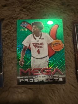 Christian Anderson Bowman Chrome Mega Prospects Green Refractor 04/99