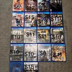 PS4 Video Game Bundle(NOT FREE. READ DESCRIPTION)