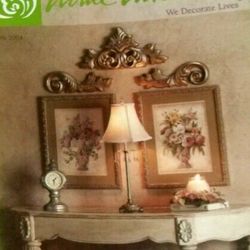 HOME INTERIORS VINTAGE FRAMED DECOR