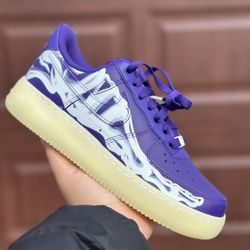 Nike Air Force 1 (Purple Skeleton) *Brand New* - Size 4.5 Men’s 