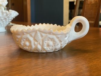 Westmoreland Milk Glass Nut / Candy Dish