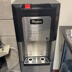 Whirlpool Stainless Steel Bottom-Load Water Cooler Hot/Cold