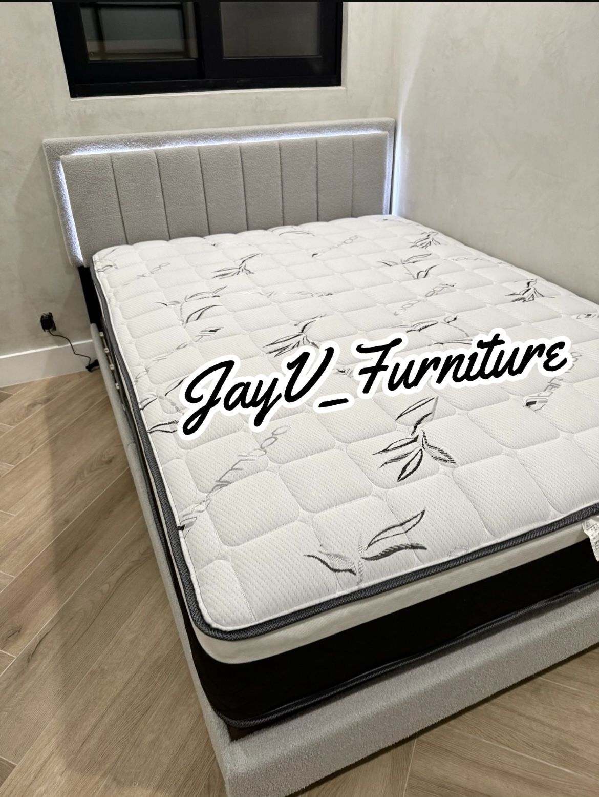 New Queen Bed Frame With Mattress