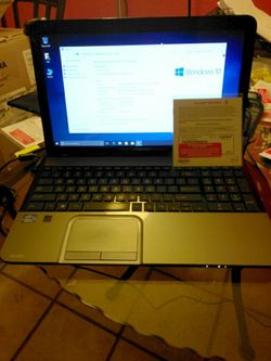 Toshiba satellite L855-s5405 15.6", i3 3120M, 2.50ghz, 4gb, 500gb, Windows 10 Pro