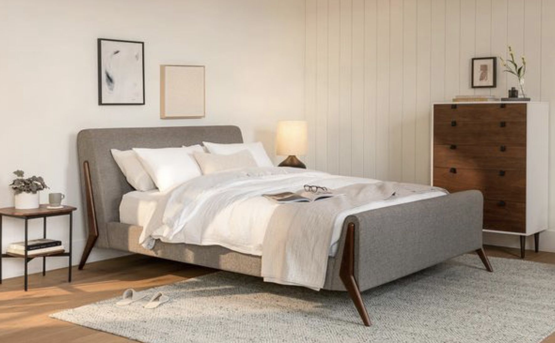 Upholstered Queen Bed Frame