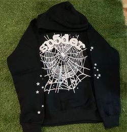 Sp5der hoodie size large brand new