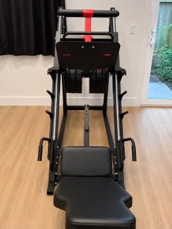 Leg Press / Hack Squat Machine + 170 lbs Bumper Plates Included
