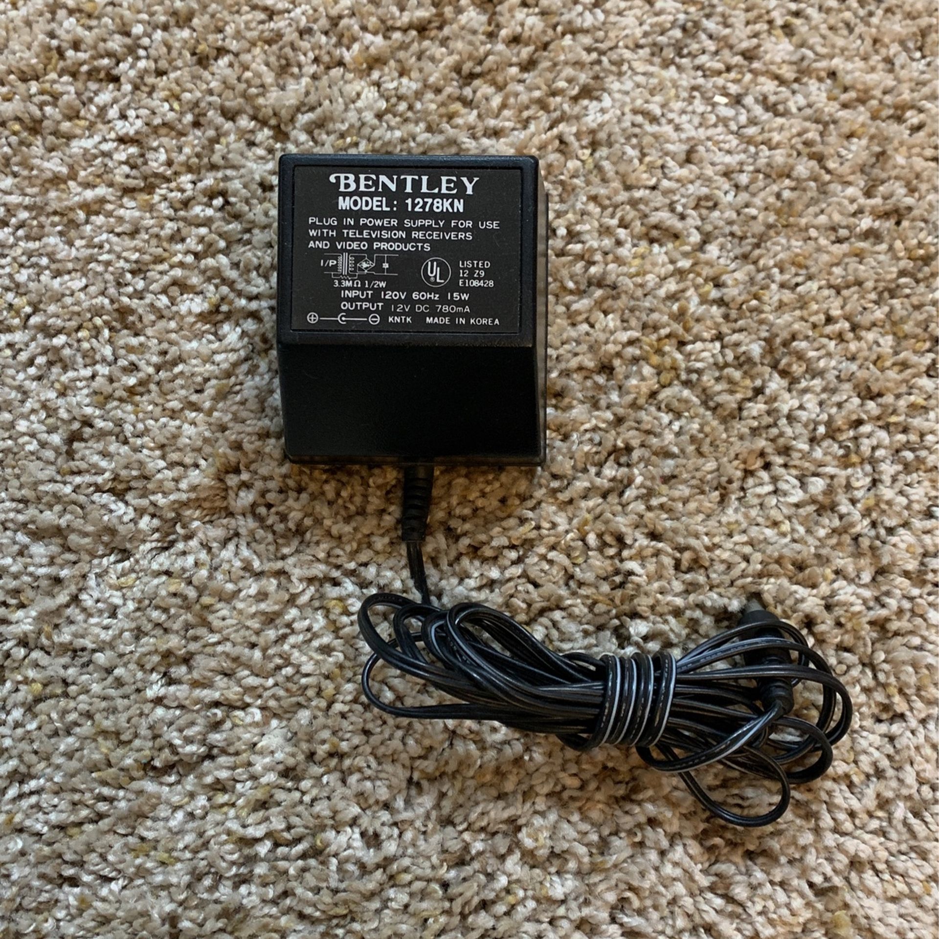 Bentley Model 1278KN Power Supply (complete)