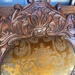 Two Beautiful Colonial Antique Chairs From Set Of Orange County Housewives Series