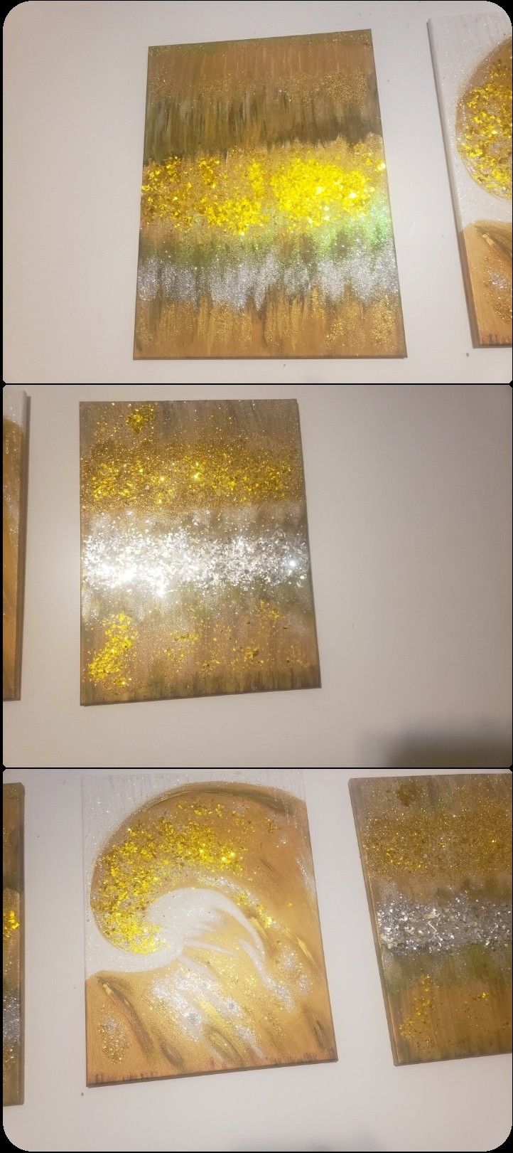 Self made Paintings on a canvas
