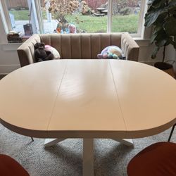 West Elm Poppy Extendable Dining Table 42-60 Inches