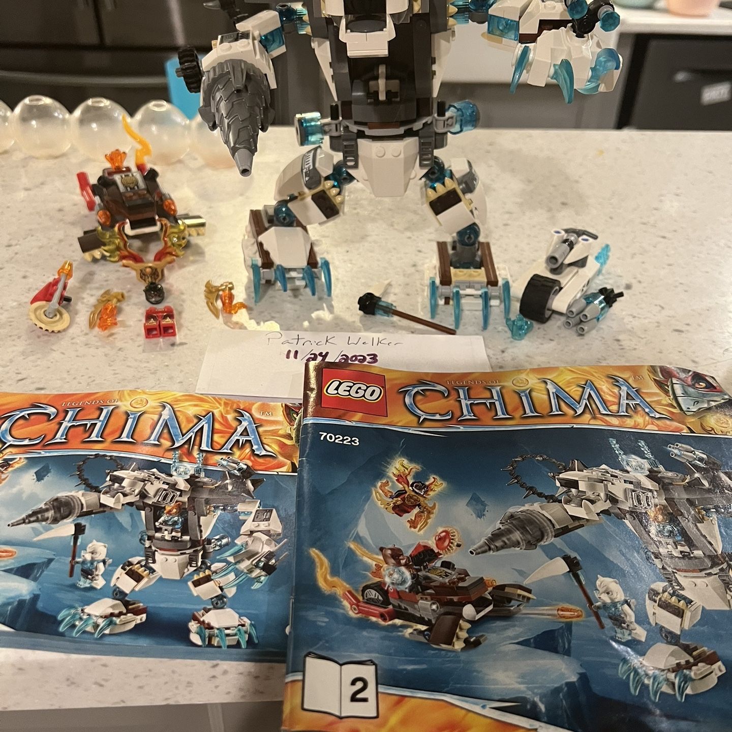 70223 LEGO Legends of Chima Icebite's Claw Driller for Sale in Ind