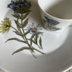 Mid Century Modern Plate Set