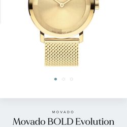 Movado Bold Watch 