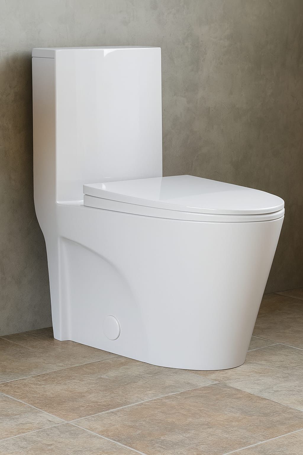 New Toilet. Bathroom Vanity