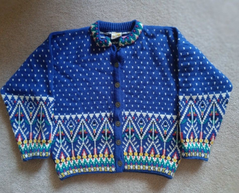 Dale Of Norway Classic Sweater 100% Wool Size L