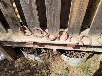 Horse Shoes and Railroad Spikes