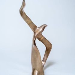 Mid Century Solid Brass Seagull