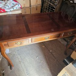 Solid Oak Wood Desk