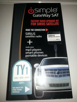 Toyota Lexus factory satellite adaptor.