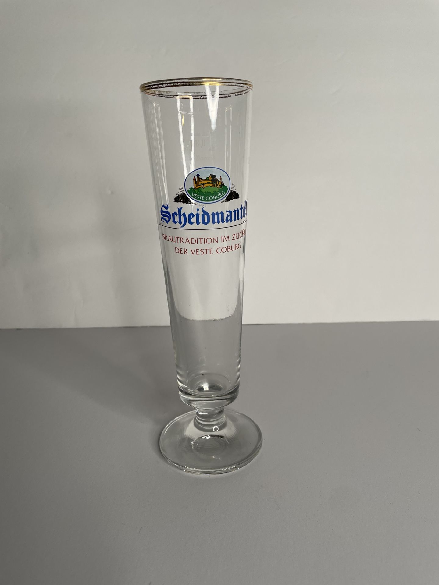 Vintage German Scheidmantel Beer Glass