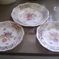 Antique Bavaria Plates