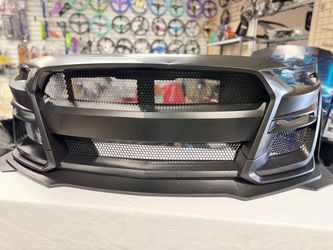 2018-2023 Ford Mustang GT500 Style Front Bumper Polyurethane New In Stock Unpainted