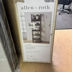 Allen + Roth Ladder Bookshelf 