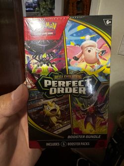 Pokemon Perfect Order Booster Bundle 6 Packs