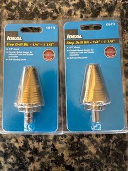 Ideal Titanium step bits