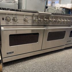 60”inch Viking Professional Range, With 8 Burners + Griddle + Grill