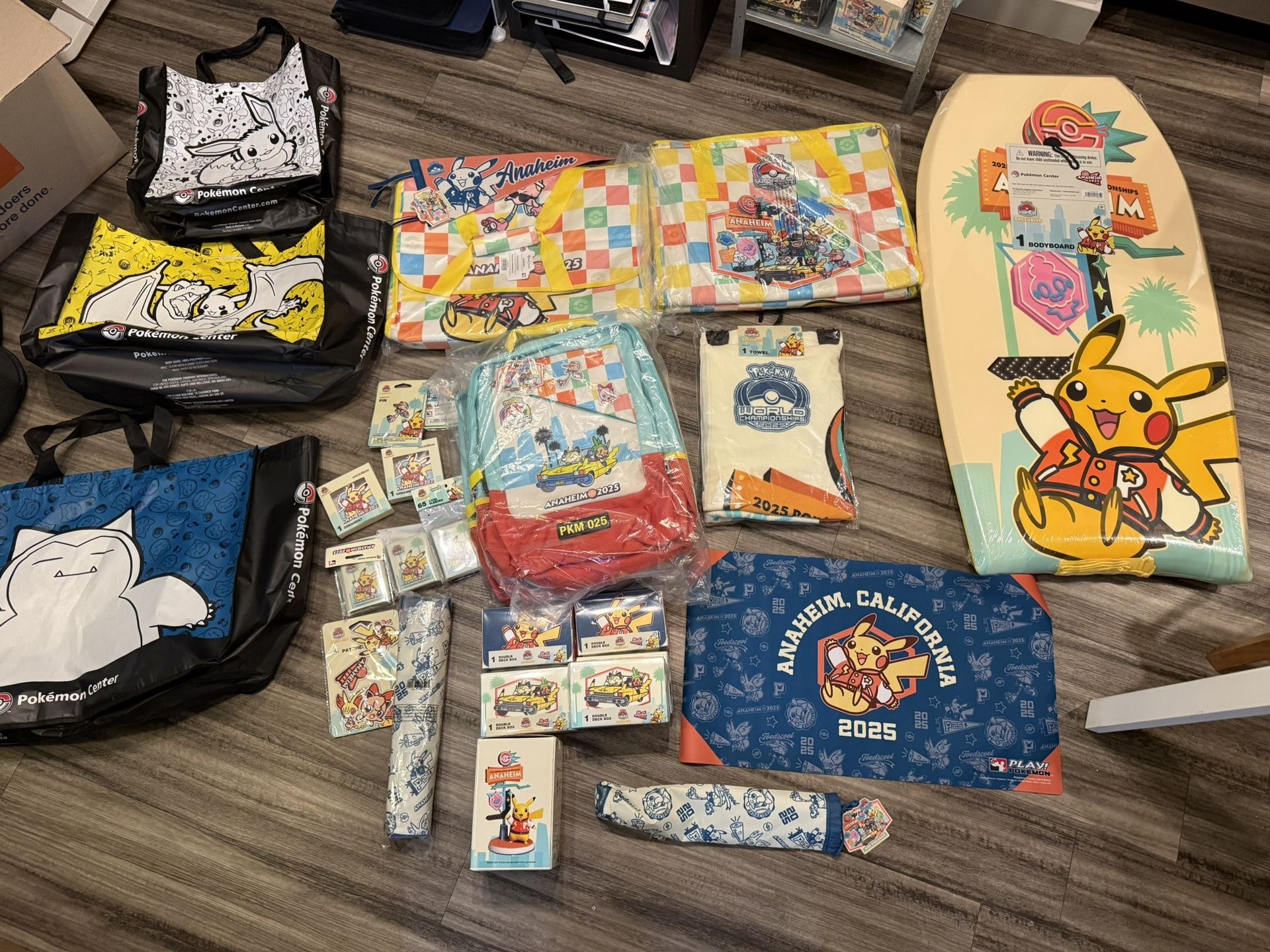 Pokemon center limited WCS 2025 merch