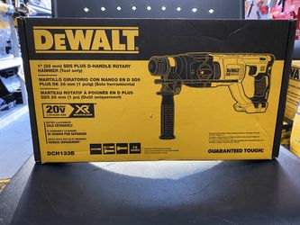 DEWALT 20-Volt MAX XR Lithium-Ion Cordless 1 in. SDS-Plus Brushless D-Handle Concrete & Masonry Rotary Hammer (Tool-Only)
