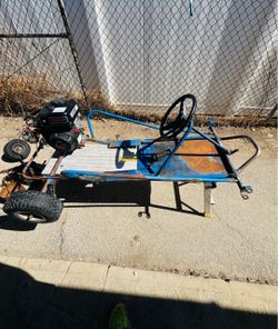 Fully Built Predator 212cc engine with go cart frame *READ DESCRIPTION*