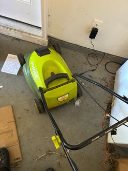 Sunjoe electric lawnmower still works