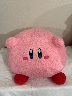 Kirby Franchise Pink Plush Stuffed Character Toy Video Game 20-25 in