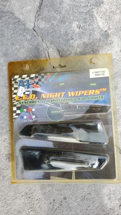LED night wipers