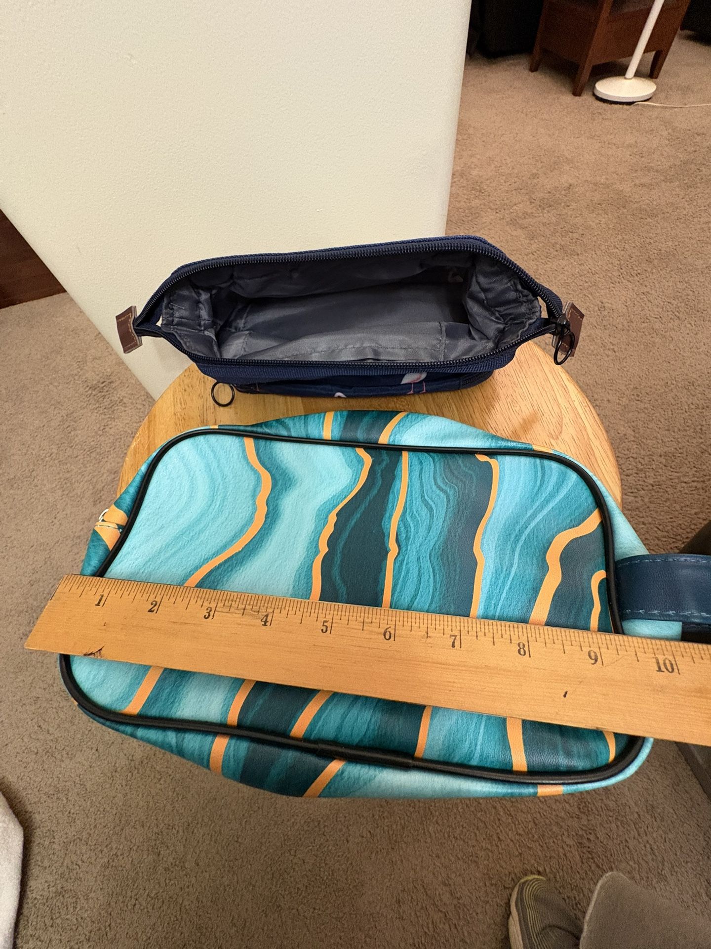 Two Cosmetic/Accessory Bags