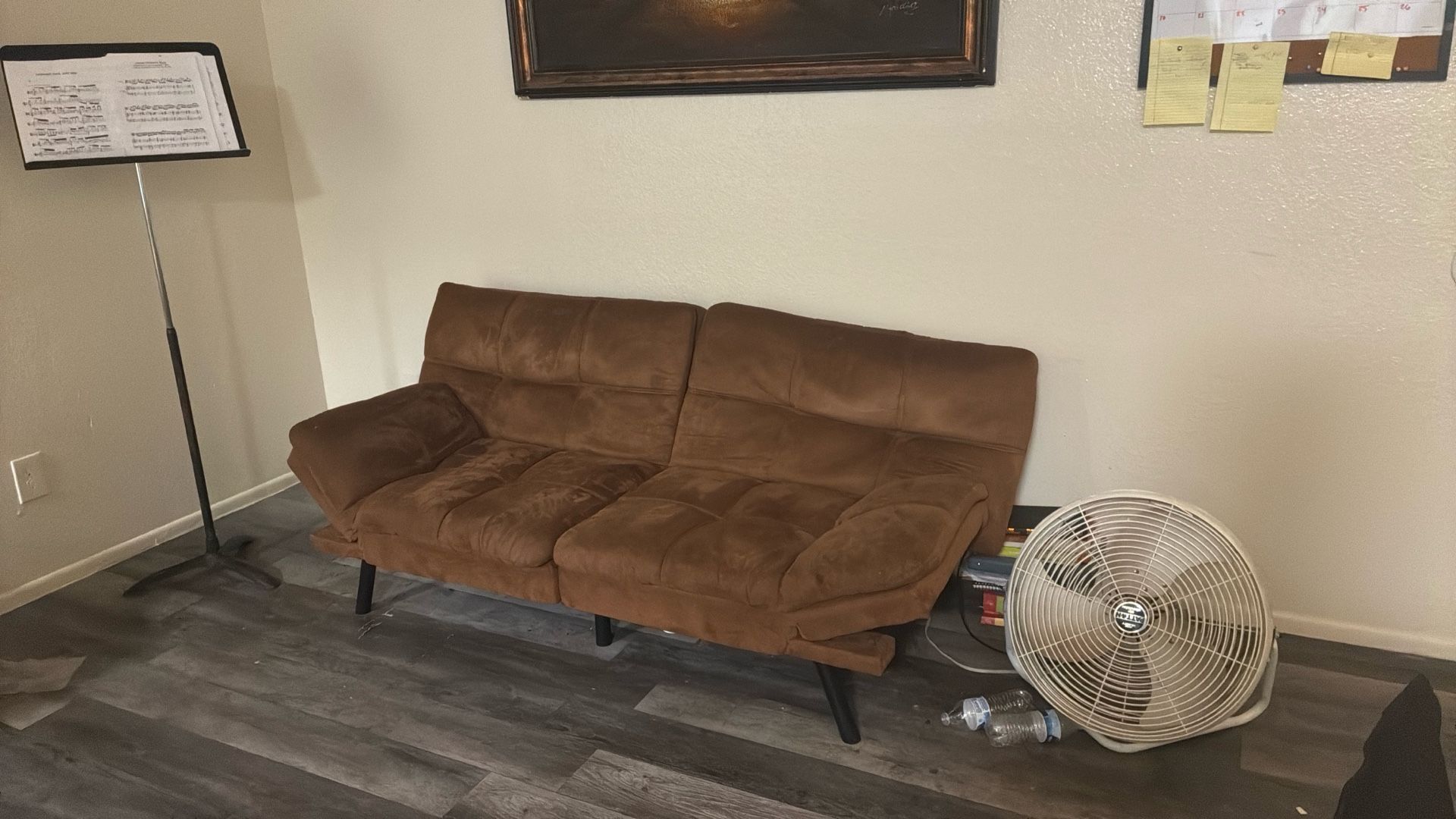 Brown Folding Futon