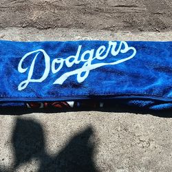 !! Fleece Blanket Dodgers 