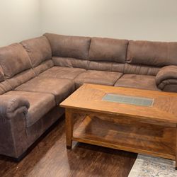 Microfiber Couch For Sale. 