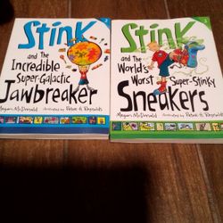  Stink And  The Incredible  Super -Galactic  Jawbreaker  , Stink And The  World's  Worst Super - Stinky Sneakers  Books 