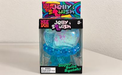 NeeDoh Jelly Squish Blue Jellyfish – NEW in Box