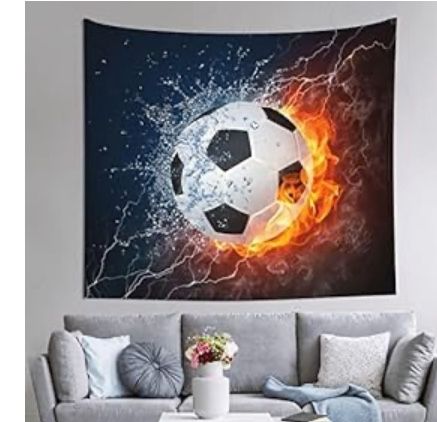 Soccer Wall Tapestry 