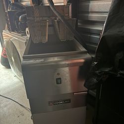 Cookline Commercial Dual Basket Deep Fryer