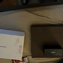 Balenciaga, Louis Vuitton Prada boxes and dust bags