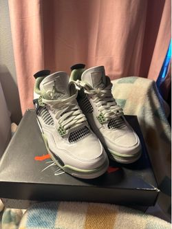 Nike Air Jordan 4 Oil Green Seaform