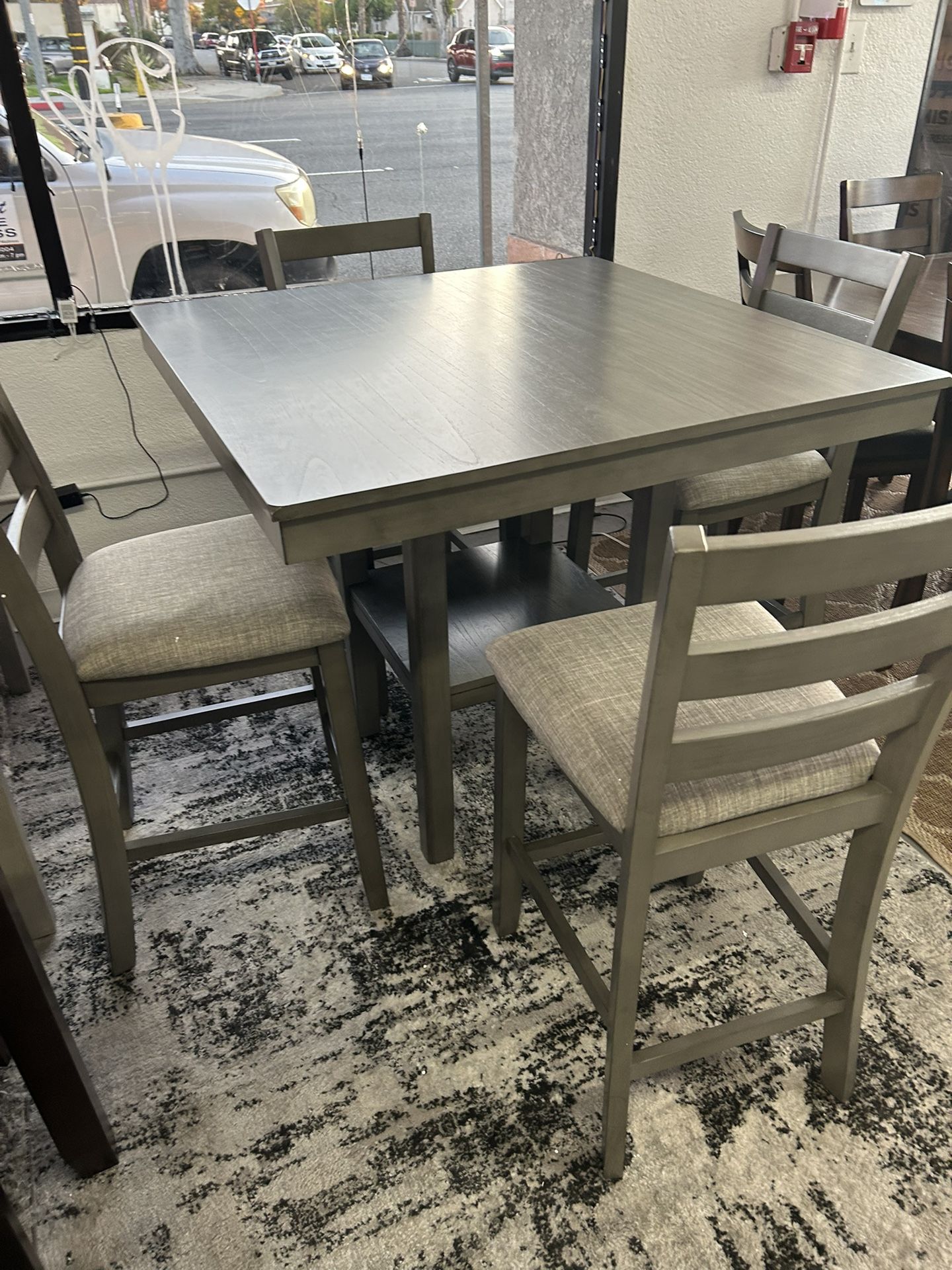 Counter Height Dining Table Set/ Financing Available