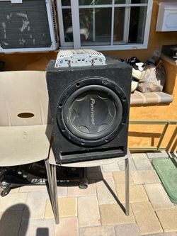 Sub speaker and amp