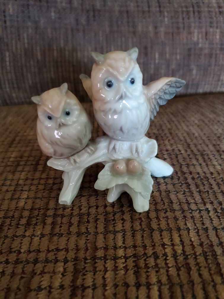 Vintage Ceramic Owls